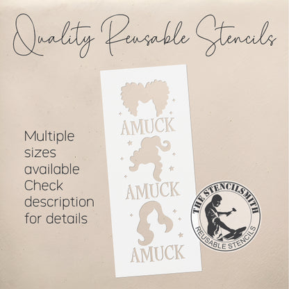 9146 Amuck Stencil