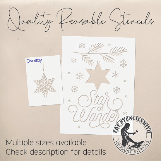 9162 Star Of Wonder Stencil