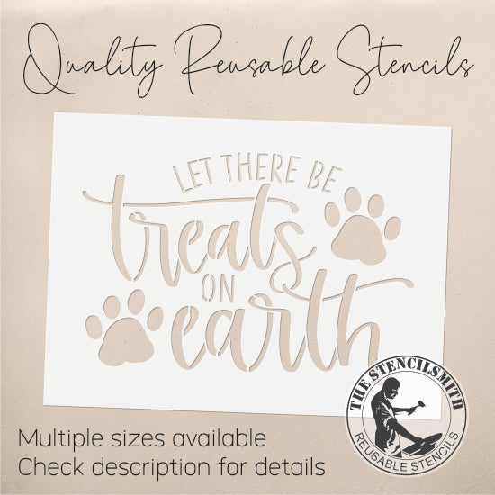 9224 Let There Be Treats On Earth Stencil