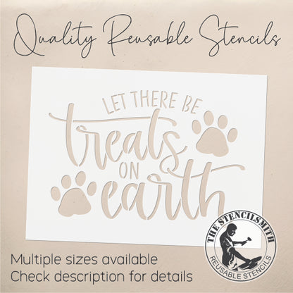 9224 Let There Be Treats On Earth Stencil