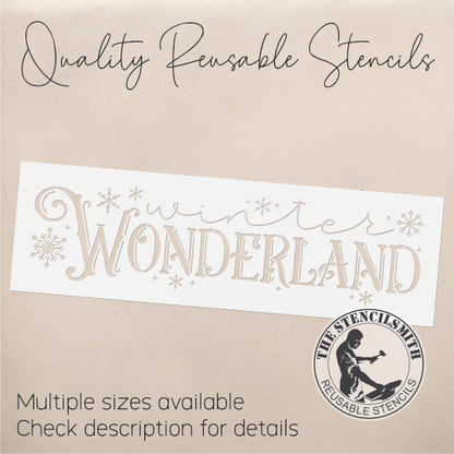 9226 Winter Wonderland Stencil