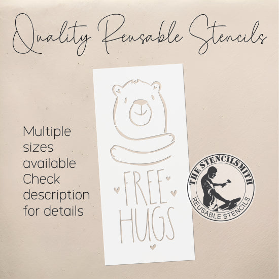 9247 Free Hugs Stencil