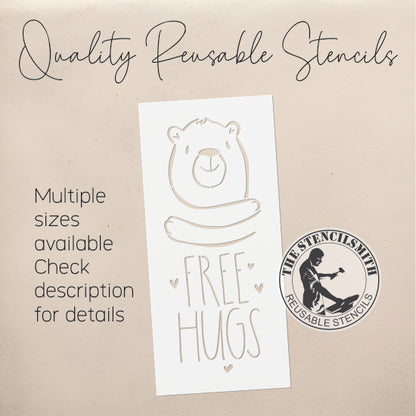 9247 Free Hugs Stencil