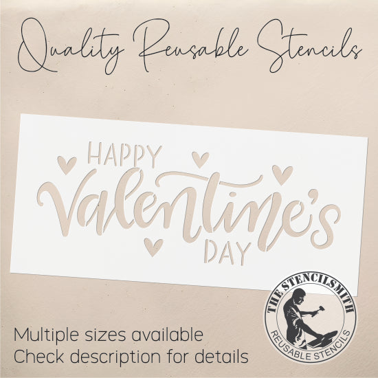 9269 Happy Valentine's Day Stencil