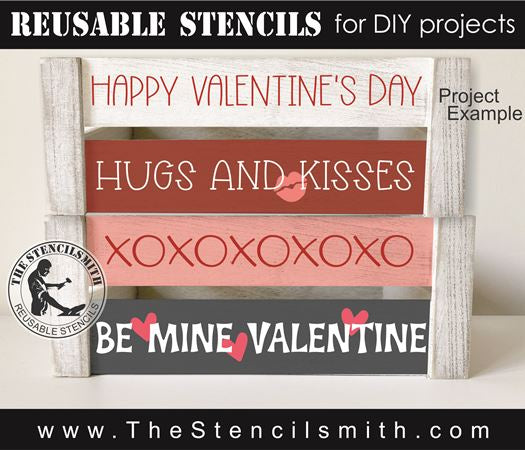 Valentine Stencil 6 Pack - Craft Dealz