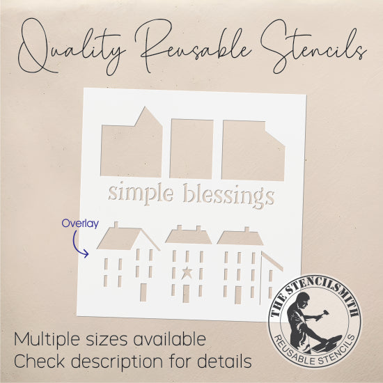 9299 Simple Blessings Stencil