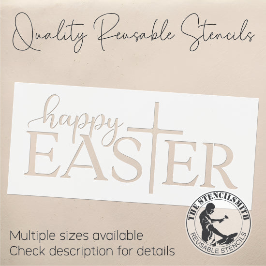 9313 Happy Easter Stencil