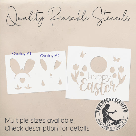 9320 Happy Easter Stencil