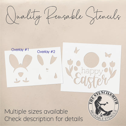 9320 Happy Easter Stencil