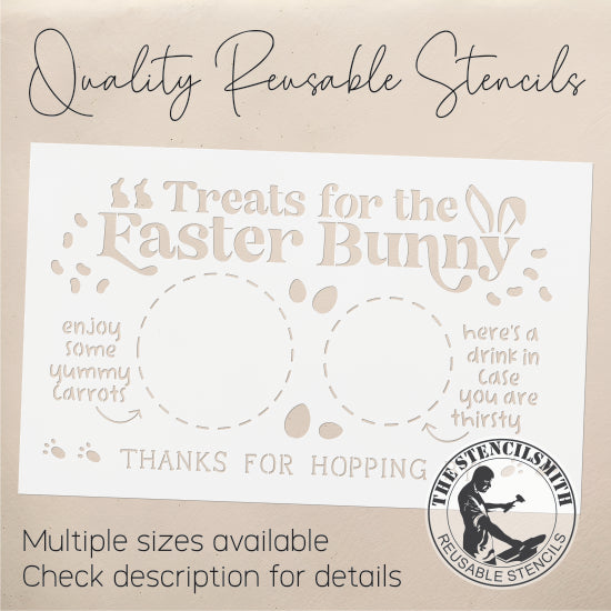 9332 Treats For The Easter Bunny Stencil