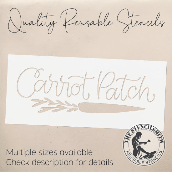 9350 Carrot Patch Stencil