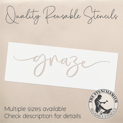 9390 Graze Stencil