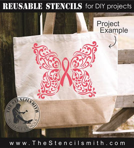 9411 Butterfly awareness stencil - The Stencilsmith