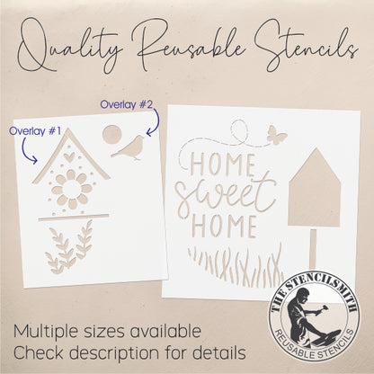 9415 Home Sweet Home Stencil