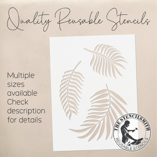 9430 Palm Leaves Stencil