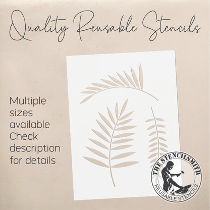 9431 Palm Leaves Stencil