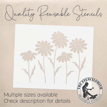 9452 Daisy Stencil