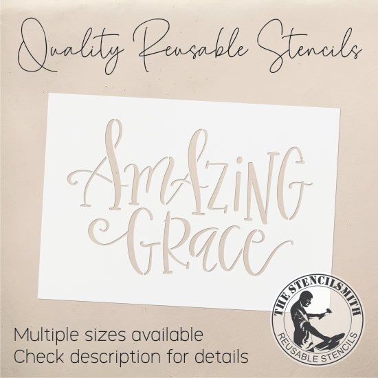 9477 Amazing Grace Stencil