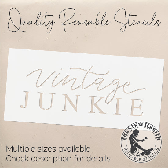 9499 Vintage Junkie Stencil