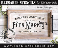 9504 Flea Market Stencil - The Stencilsmith