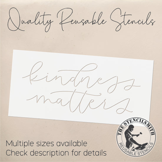 9509 Kindness Matters Stencil