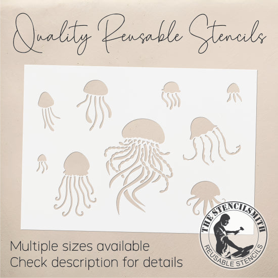 9537 Jellyfish Stencil