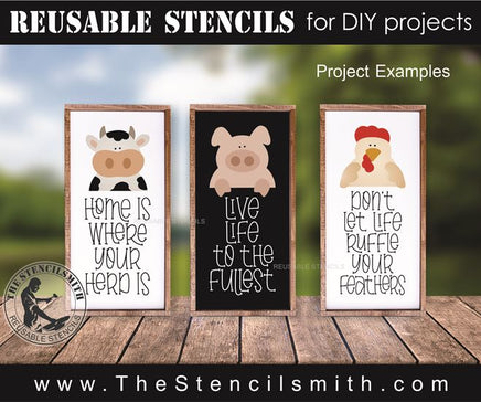 9545 Farm Life Stencils - The Stencilsmith