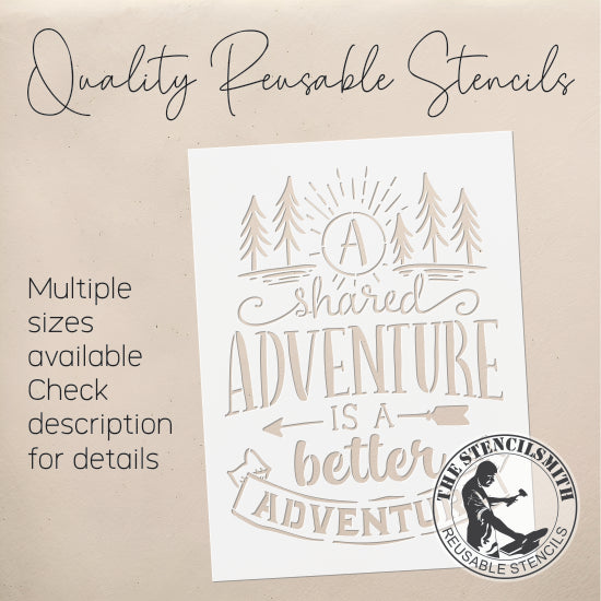 9582 A Shared Adventure Stencil