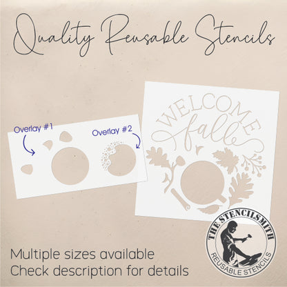 9593 Welcome Fall Stencil