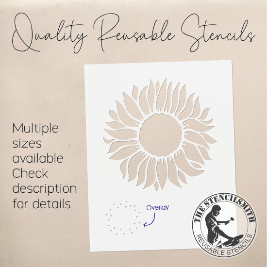 9611 Sunflower Stencil