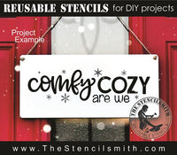 9615 comfy cozy are we stencil