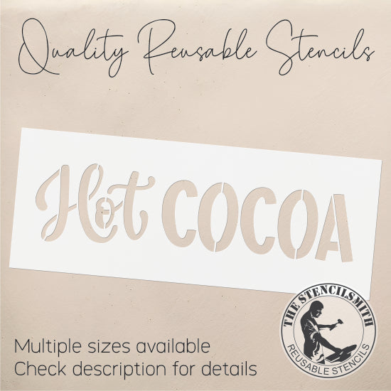 9617 Hot Cocoa Stencil