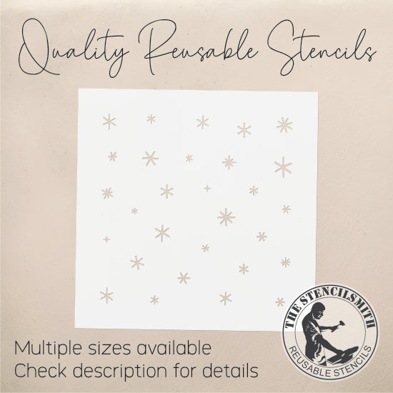 9622 Little Snowflakes Stencil