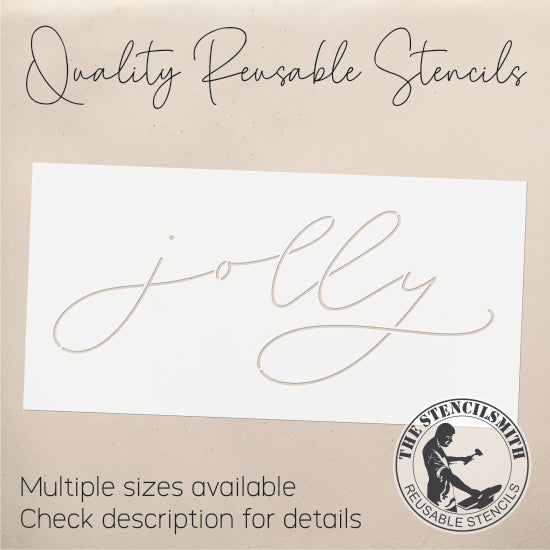 9624 Jolly Stencil