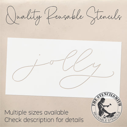 9624 Jolly Stencil