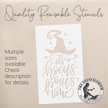 9634 It's Hocus Pocus Time Stencil