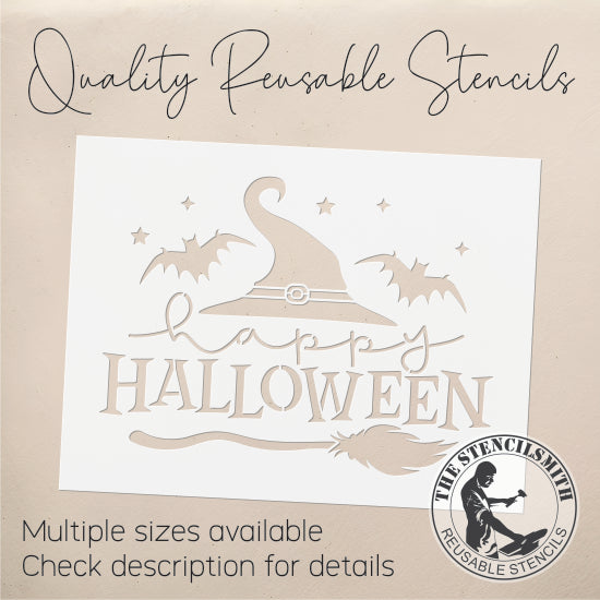 9636 Happy Halloween Stencil
