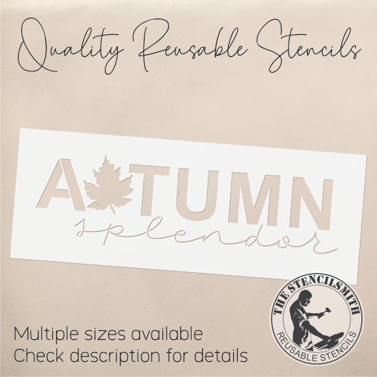 9655 Autumn Splendor Stencil