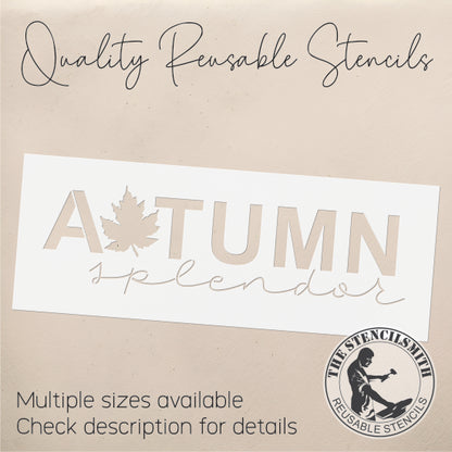 9655 Autumn Splendor Stencil