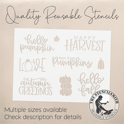 9661 Fall Collection Stencil