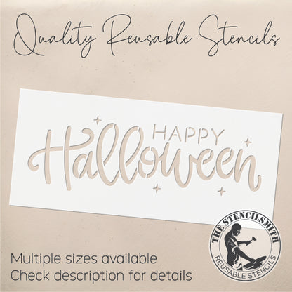 9687 Happy Halloween Stencil