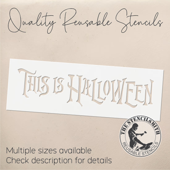 9692 This Is Halloween Stencil