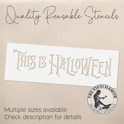 9692 This Is Halloween Stencil