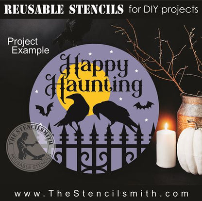 9711 Happy Haunting stencil - The Stencilsmith