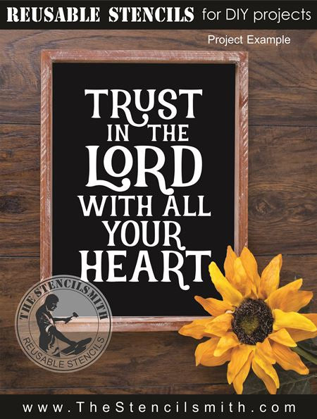 9715 Faith mini stencils