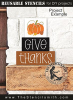 9740 Give Thanks - Block set stencils