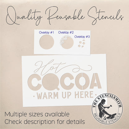 9765 Hot Cocoa Stencil