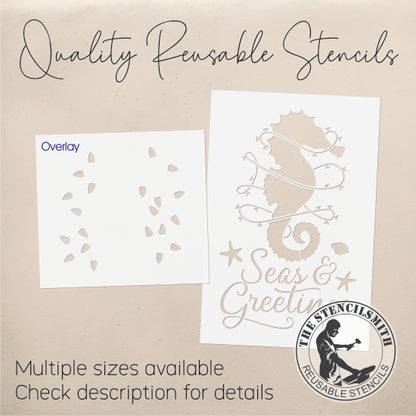9770 Seas & Greetings Stencil