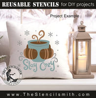 9776 stay cozy mittens stencil