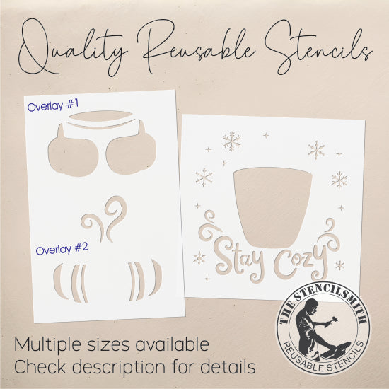 9776 Stay Cozy Mittens Stencil